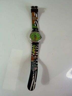 Vintage Rainforest Cafe Kids Cartoon Animal Dial Watch cha cha treefrog adults